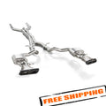 Akrapovic 2018 Mercedes Benz E63 (W213) Evolution Link Pipe Set (Titanium)