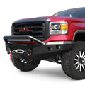 Road Armor 15-19 GMC 2500 Stealth Front Winch Bumper w/Pre-Runner Guard - Tex Blk