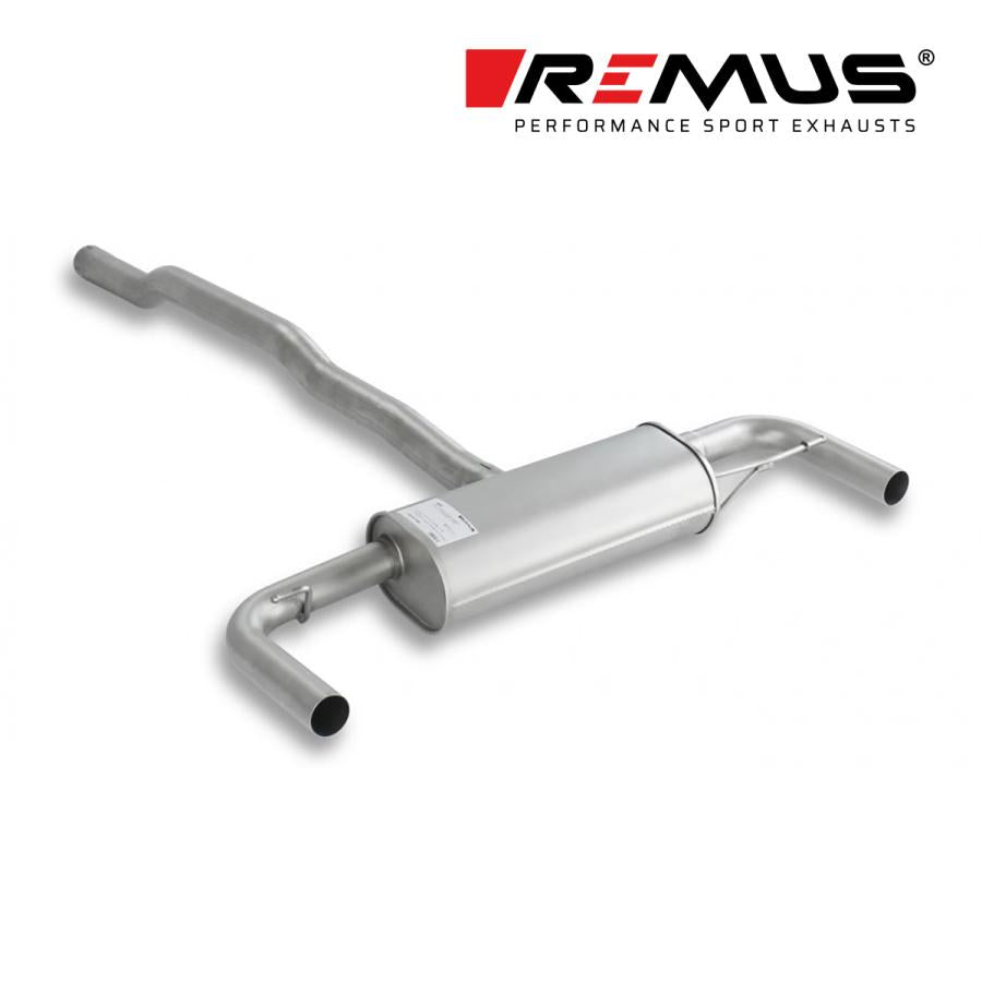 Remus 2019 Mini Cooper S Clubman F54 2.0L Turbo (w/GPF) GPF-Back Exhaust w/Chrome Tail Pipe Set