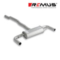 Remus 2019 Mini Cooper S Clubman F54 2.0L Turbo (w/GPF) GPF-Back Exhaust w/Chrome Tail Pipe Set