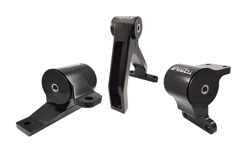 Innovative 88-91 Prelude H-Series Black Steel Mounts 95A Bushings