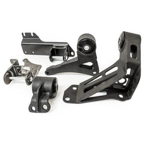 Innovative 90-93 Integra K-Series Black Steel Mounts 75A Bushings (Not K24 Trans)