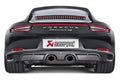 Akrapovic 16-17 Porsche 911 Carrera S/4/4S/GTS (991.2) Slip-On Line (Titanium) w/ Titanium Tips