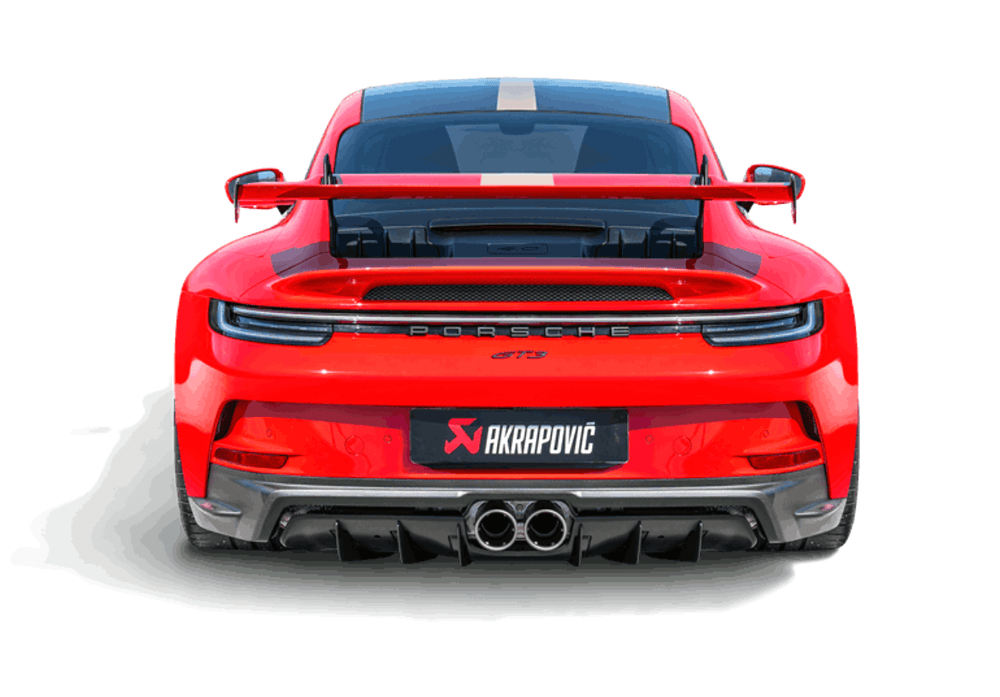 Akrapovic 21-22 Porsche 911 GT3 (992) Rear Carbon Fiber Diffuser - High Gloss