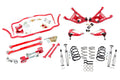 UMI Performance 65-66 GM A-Body Handling Kit Stage 5 450lb Springs 2in Drop - Red