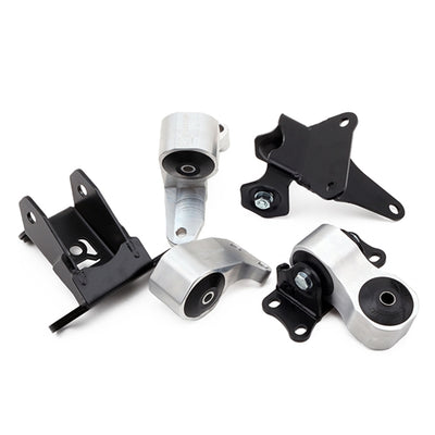 Innovative 12-15 Civic K-Series Black Steel Mounts 85A Bushings (K24Z7 and Manual Trans)