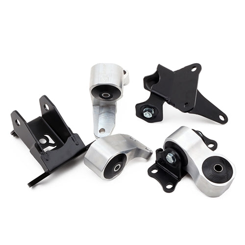 Innovative 12-15 Civic K-Series Black Steel Mounts 85A Bushings (K24Z7 and Manual Trans)