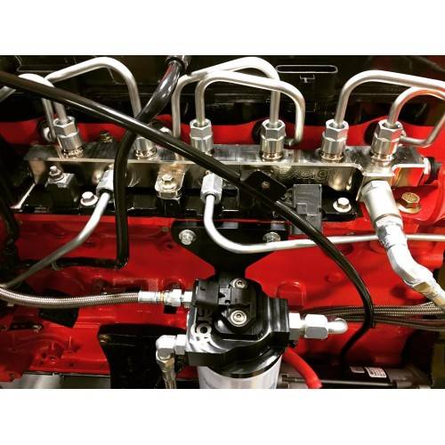 Exergy 07.5-12 Dodge Cummins 6.7L Billet Dual Feed Fuel Rail w/2000 Bar Sensor & 2200 Bar PRV
