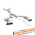 Akrapovic 2018 Mercedes Benz E63 (W213) Evolution Line Cat Back (Titanium) w/o Tips