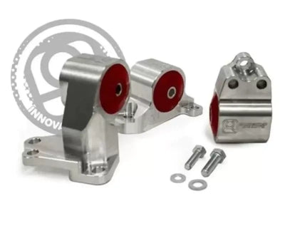 Innovative 94-01 Integra B-Series Black Steel Mounts 85A Bushings (Auto to Manual Hydro)