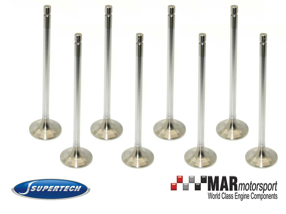 Supertech Ford EcoBoost 1.6L Sodium Filled Inconel Exhaust Valve - Set of 8 (Use w/KPR-5.0/7S)