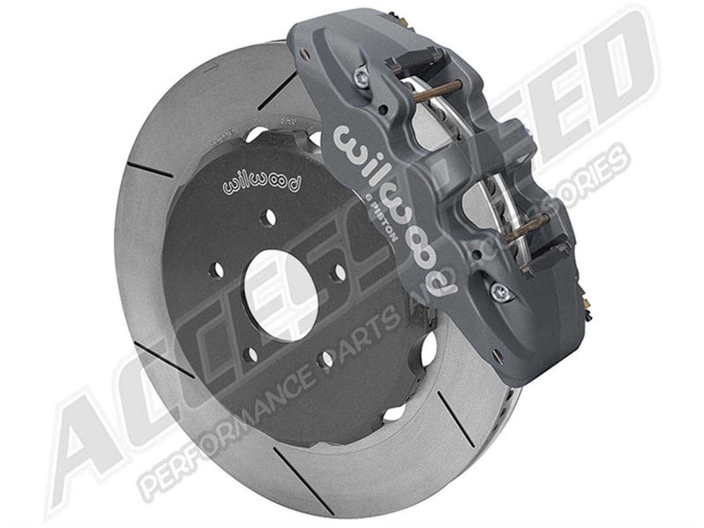 Wilwood Aero6R/ST Front Big Brake Kit 14in Black Anodize 97-13 Chevrolet Corvette C5/C6