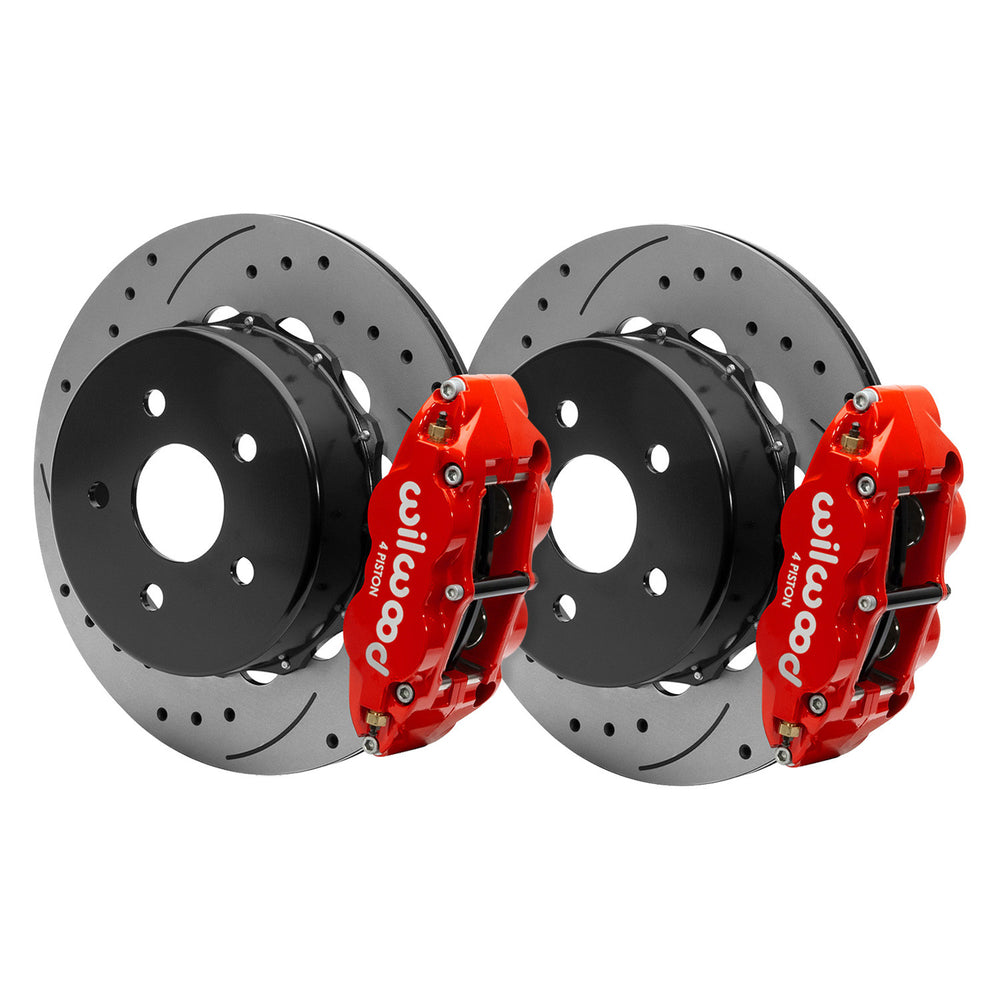 Wilwood Superlite 4R Rear Brake Kit 14.00 Black 2018-Up Jeep JL SRP w/Lines