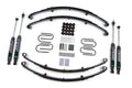 87-95 Jeep Wrangler YJ 2 Inch Leaf Spring Lift Kit With Nitro Shocks Zone Offroad
