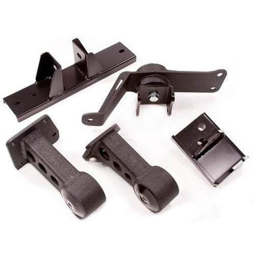 Innovative 00-09 Honda S2000 K-Series Black Steel Mounts 75A Bushings (K24 Engine)