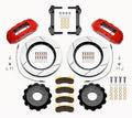 Wilwood TX6R Front Kit 15.50in Rotor w/ Lines - Red - 17-19 Ford F150 Raptor