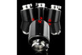 Akrapovic 08-17 Nissan GT-R Slip-On Line (Titanium) w/ Carbon Tips