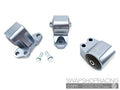 Innovative 92-95 Civic B/D Series Silver Aluminum Mounts 95A Bushings (3 Bolt)