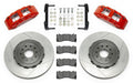 Wilwood SX6R Front Brake Kit 15in GT Slotted Red 05-13 Chevy Corvette