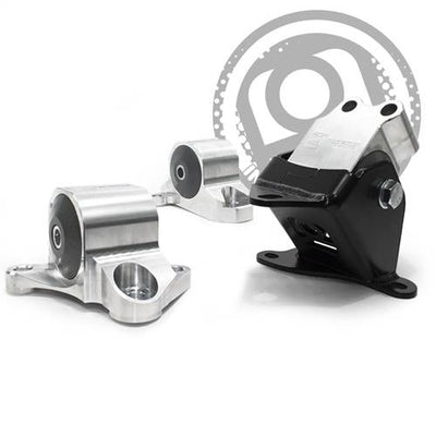 Innovative 92-95 Civic H-Series Black Aluminum Mounts 95A Bushings
