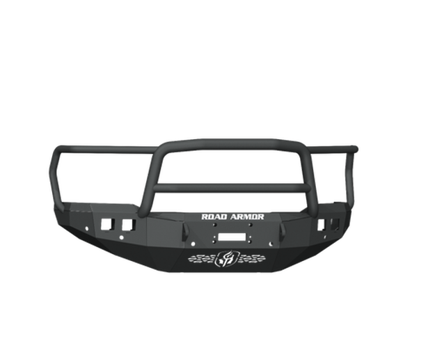 Road Armor 19-20 Ram 2500 Stealth Front Non-Winch Bumper w/6 Sensor Holes - Tex Blk