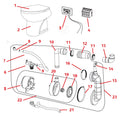 Spec 03-06 350z Mini Twin ST- Trim Clutch Kit