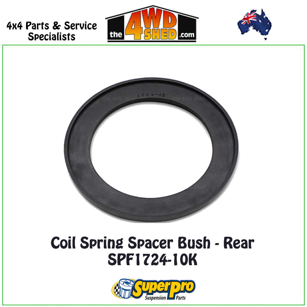 SuperPro 1991 Toyota Land Cruiser Base Rear 10mm Coil Spring Spacer (Individual)