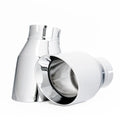 AWE Tuning Porsche 991 GT3 / RS Center Muffler Delete - Chrome Silver Tips