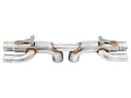 AWE Tuning Porsche 991 GT3 / RS Center Muffler Delete - Chrome Silver Tips