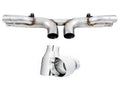 AWE Tuning Porsche 991 GT3 / RS Center Muffler Delete - Chrome Silver Tips