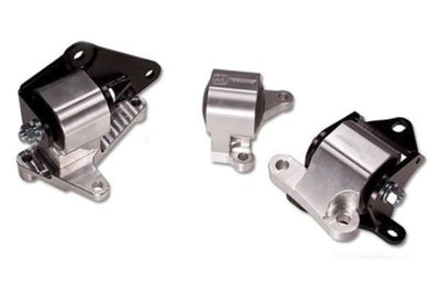 Innovative 96-00 Civic H-Series Black Aluminum Mounts Solid Bushings