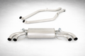 Remus 2016 Alfa Romeo Giulia Quadrifoglio 2.9L Axle Back Exhaust w/Conn Tubes/Chrome Tail Pipe Set