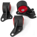 Innovative 90-99 Toyota MR2 5S/3S Black Steel Mounts 60A Bushings