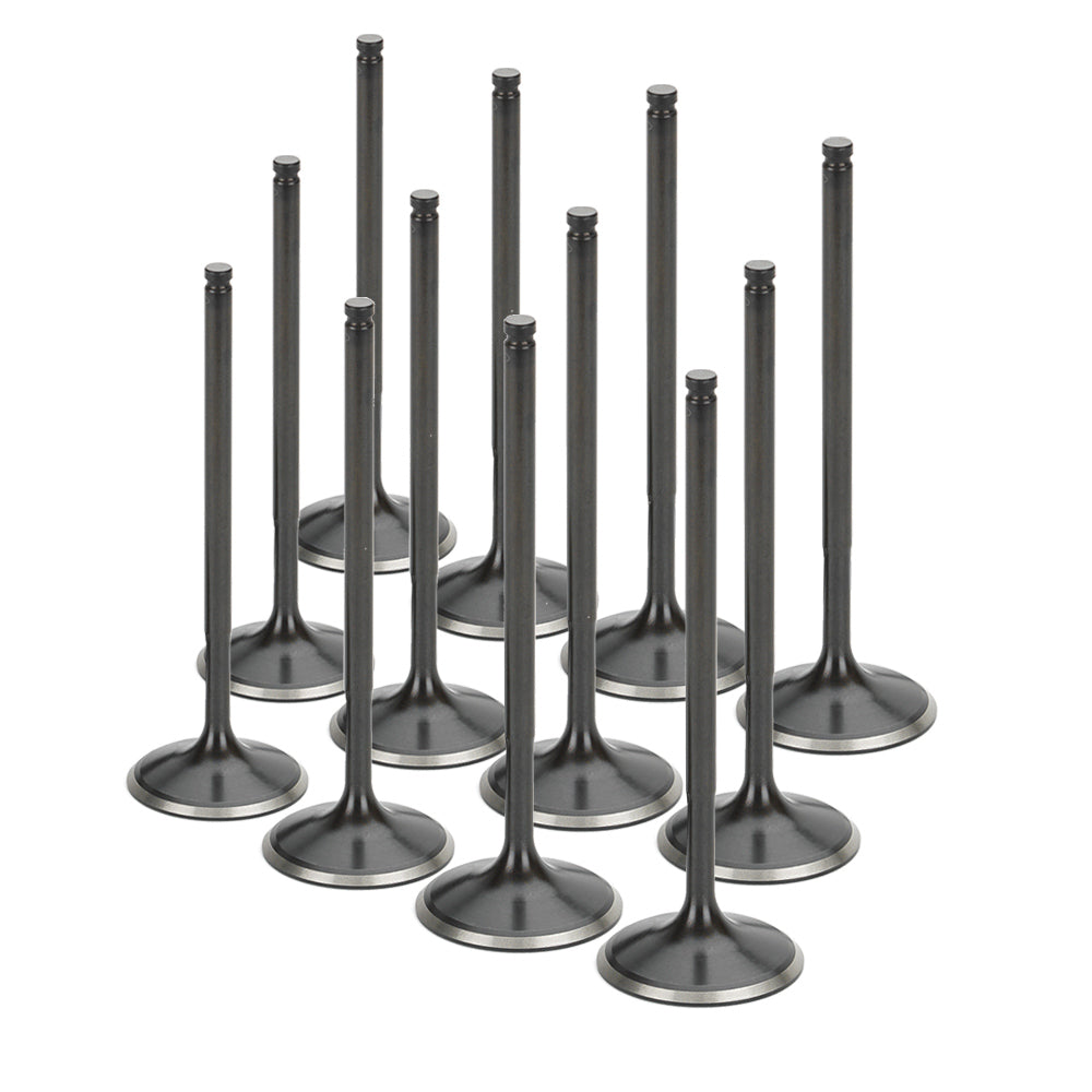 Supertech Nissan GTR VR38DETT Black Nitrided Undercut Intake Racing Valve - 5.9mm Tip