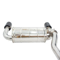 Invidia 15-18 Ford Focus RS Q300 w/Valve Rolled Black Tip Cat-Back Exhaust