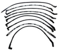 Moroso Ford 289-302 Ignition Wire Set - Ultra 40 - Sleeved - HEI - 135 Degree - Black