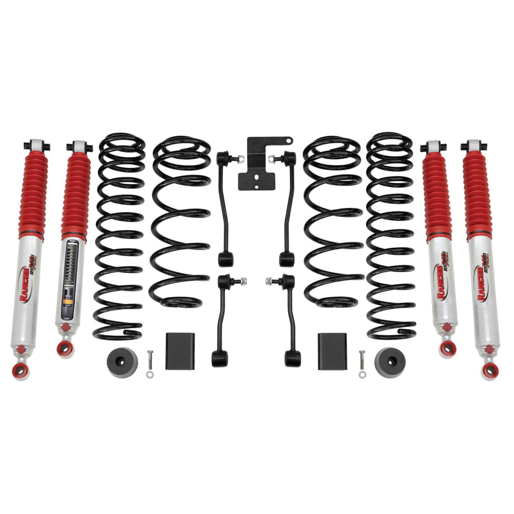Rancho 20-21 Jeep Wrangler Unlimited Diesel Suspension System - Master Part Number - Two Boxes