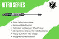 03-07 Dodge RAM 2500 6 Inch Lift Kit With 4 Inch Axle Gas With Nitro Shocks Zone Offroad