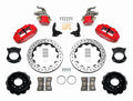 Wilwood Narrow Superlite 4R-MC4 Black Rear Kit 12.88in Drilled Rotor 88-96 Chevy Corvette C4