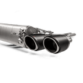 Akrapovic 2018+ Alfa Romeo Giulia Quadrifoglio Slip-On Line (Titanium) w/Titanium/Carbon Fiber Tips