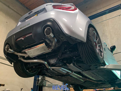 Revel Medallion Touring-S Catback Exhaust - Single Canister/ Dual Tip 13-16 Scion FR-S