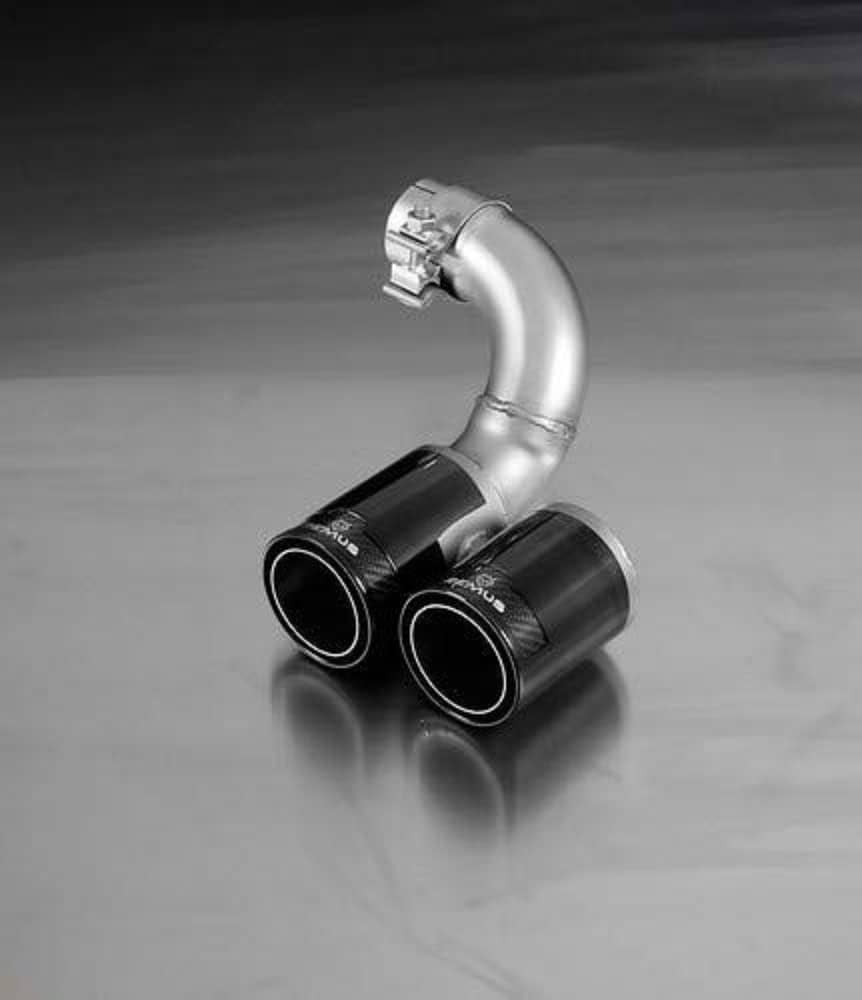 Remus 2012 BMW 3 Series F30/F31 Quad 84mm Straight w/Carbon Insert Tail Pipe Set