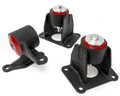 Innovative 98-02 Accord J-Series Black Steel Mounts 95A Bushings (Auto Chassis Auto Trans)