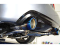 Invidia 2017+ Infiniti Q60 3.0 TT Silver Sport/Red Sport Gemini Rolled Titanium Tip Cat-back Exhaust