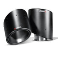 Akrapovic 14-17 Audi RS6 Avant (C7) Evolution Line Carbon Fiber Tail Pipe - Left Side
