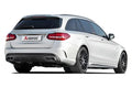 Akrapovic 15-17 AMG C63 Estate Evolution Line Cat Back (Titanium) w/ Carbon Tips (Req. Link Pipe)