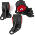 Innovative 88-91 Civic D-Series Black Steel Mounts 95A Bushings (Cable)