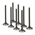 Supertech Mazda Miata 1.6L Black Nitrided Exhaust Valve - Set of 8