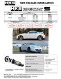 HKS HIPERMAX S Z33 Full Kit