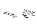 Kentrol 87-95 Jeep Wrangler YJ Billet/Wire Mesh Set 6 Pieces - Polished Silver